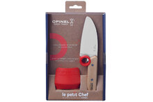 Кухонный шеф-нож Opinel + защита пальцев 