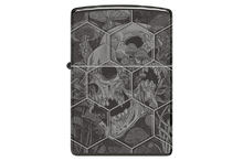 Zippo Mushroom Skulls