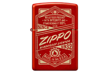 Zippo Metallic Red