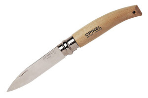 Opinel №8 нож садовый (бук)