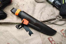 Ножны для Morakniv 2000 с огнивом коричневые