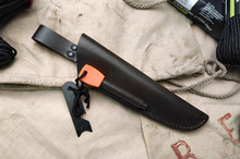 Ножны для Morakniv Kansbol с огнивом коричневые