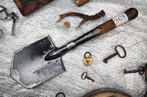 Малая пехотная лопатка Златоуст (1917 год) З-63