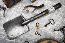 Малая пехотная лопатка Гриевзъ (1916 год) Г-9