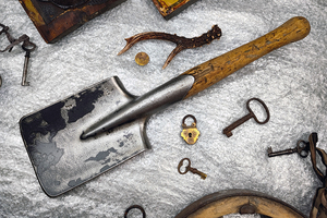 Малая пехотная лопатка ИКП (1915 год) А-3