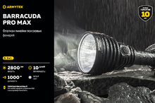 Armytek Barracuda Pro Max Magnet USB