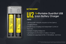 Зарядное устройство Nitecore Ui2