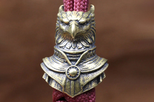 Бусина Грифон (желтая)