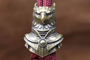 Бусина Грифон (желтая)