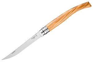 Opinel №12 Inox филейный (оливковая рукоять)